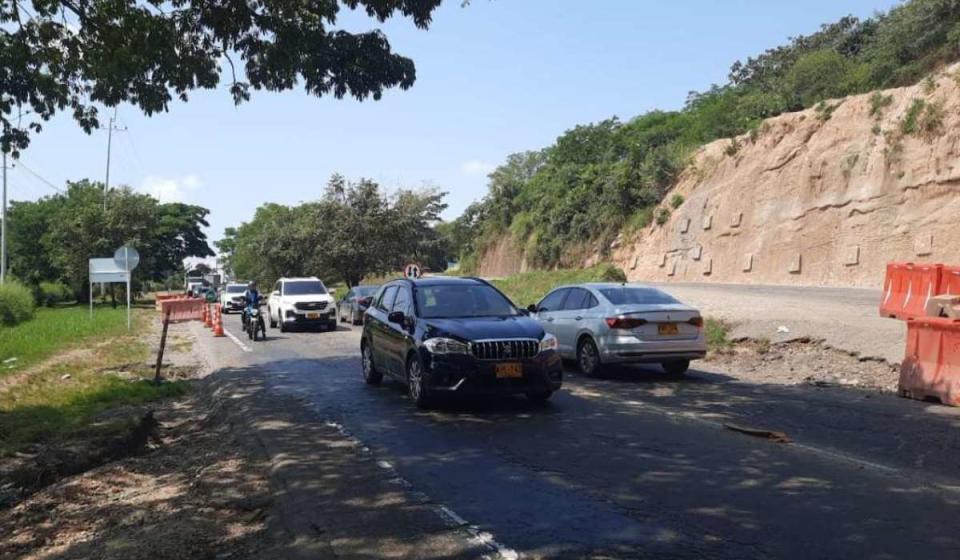 La obras en la vía Bogotá - Girardot estarán frenadas durante la temporada alta, con el fin de evitar complicaciones en la movilidad. Foto: Vía 40 Express