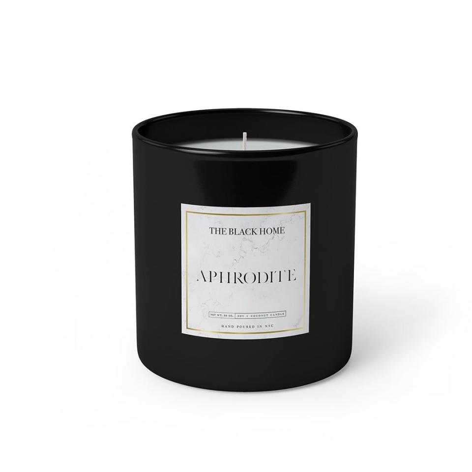 <p><a href="https://www.theblackhome.com/products/aphrodite?_pos=4&_psq=+candle&_ss=e&_v=1.0" rel="nofollow noopener" target="_blank" data-ylk="slk:Shop Now;elm:context_link;itc:0;sec:content-canvas" class="link ">Shop Now</a></p><p>Aphrodite Candle</p><p>$60.00</p><span class="copyright">The Black Home</span>