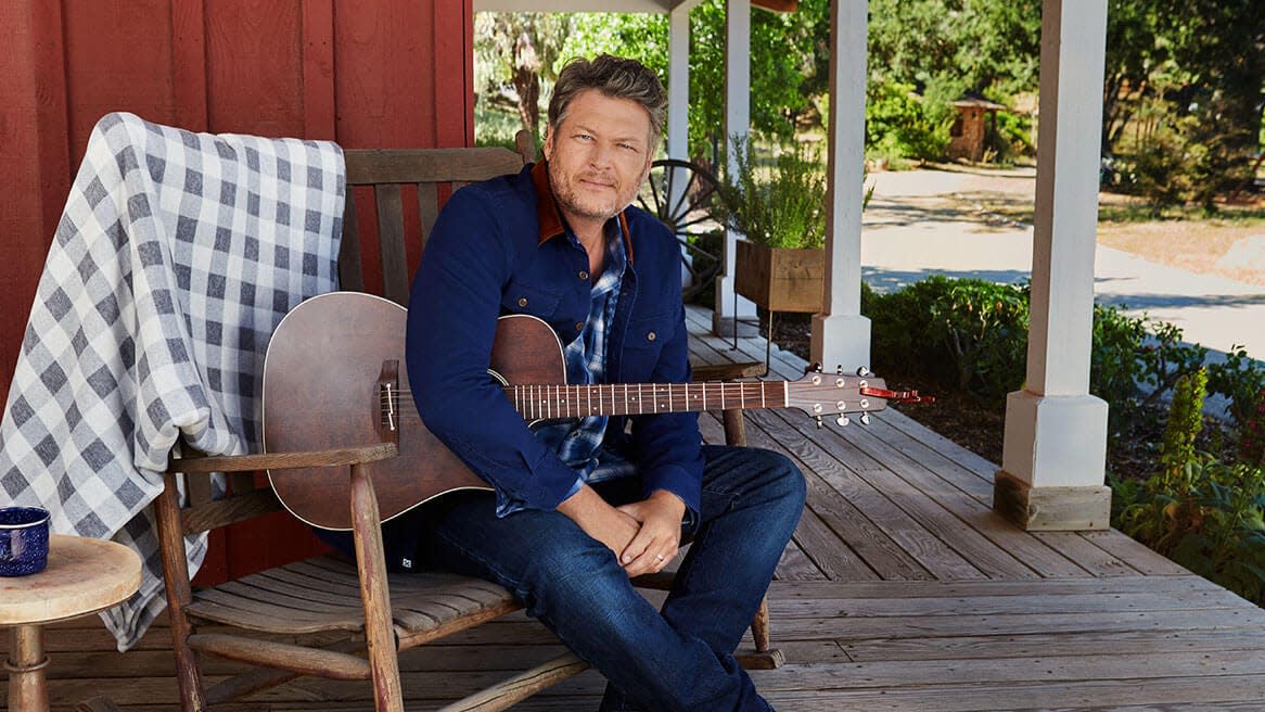 The Blake Shelton X Lands' End collection recently dropped—here's what to shop.