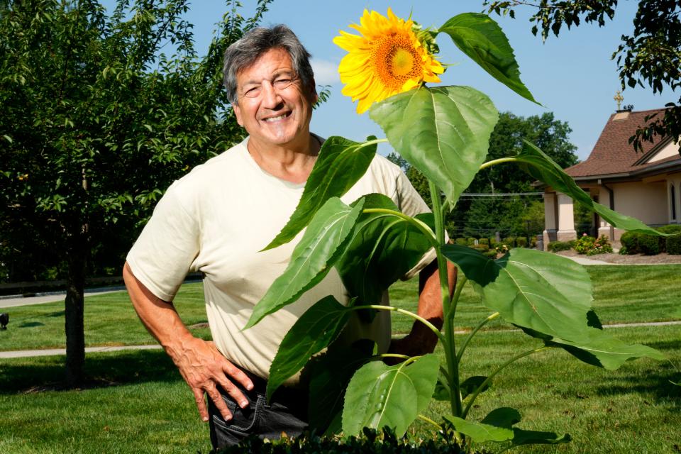 Mark Di Ionno, of Mountain Lakes, poses for a photograph, in Whippany. Di Ionno has made multiple trips to Ukraine since the war started, approximately 18 months ago. Wednesday, August 9, 2023