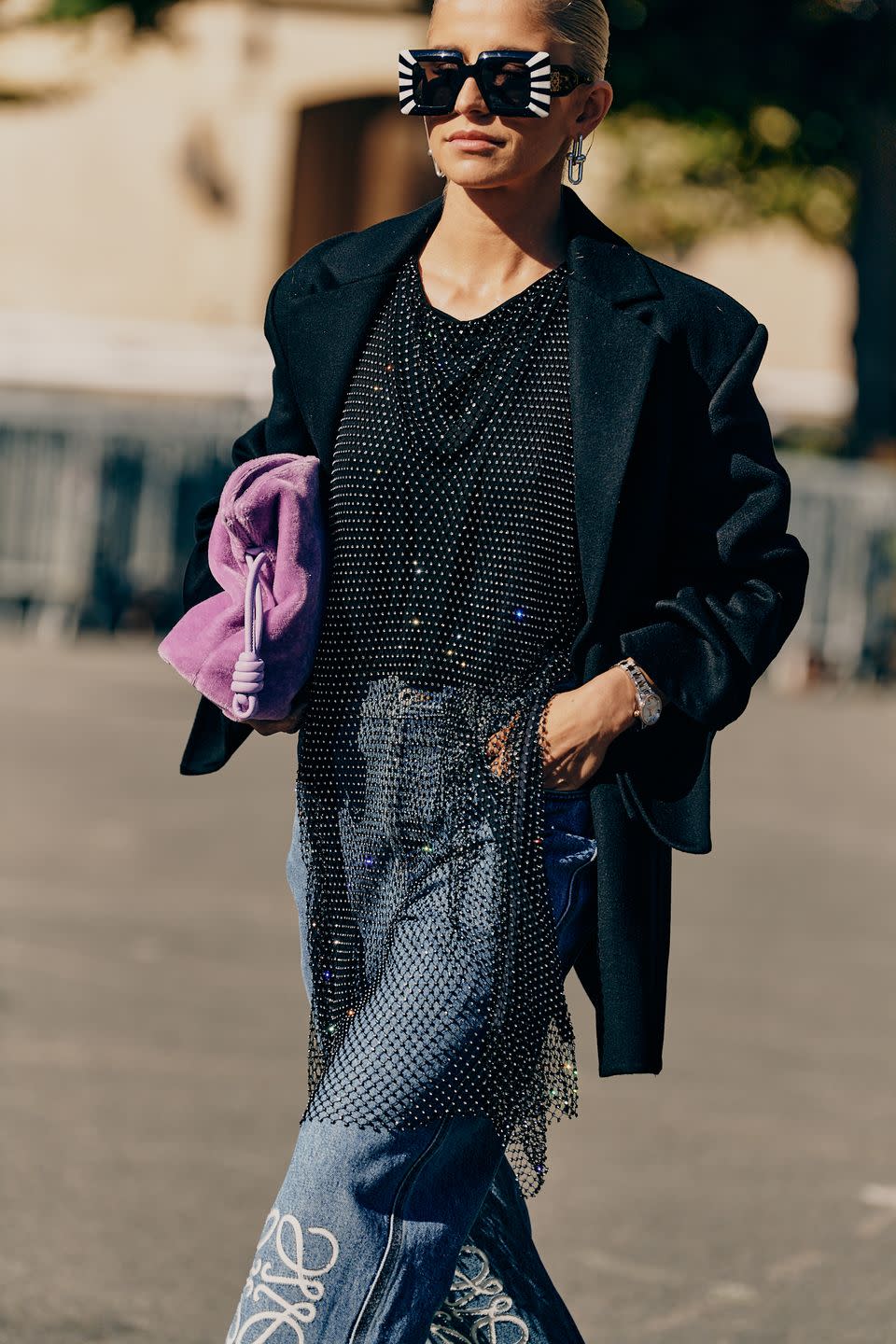 Doja, Naomi, Janet, Oh My! The Final Day of Paris Fashion Week Street Style