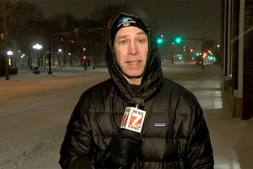 Sports Reporter Makes His Feelings Very Clear When He Is Made to Cover Early Morning Weather During Blizzard