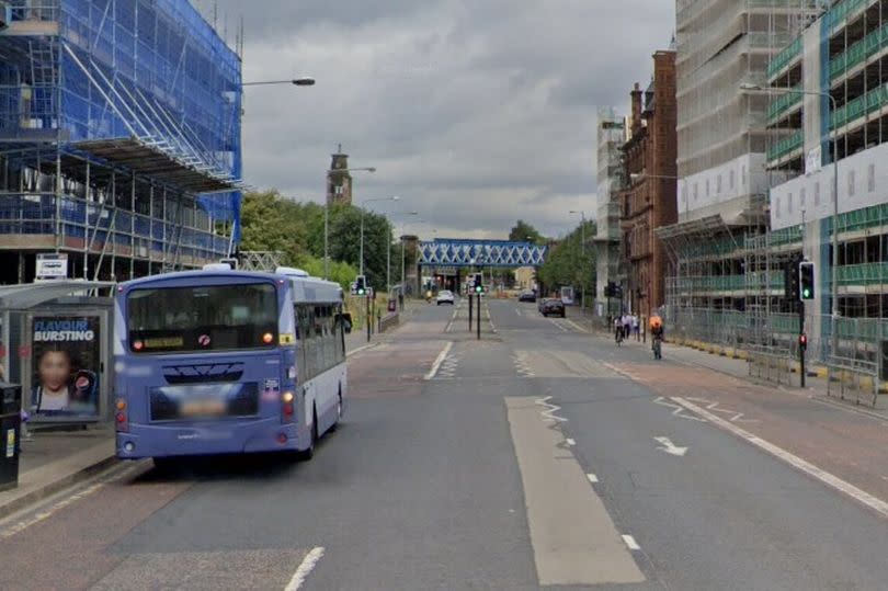 A person has died on a First Glasgow bus