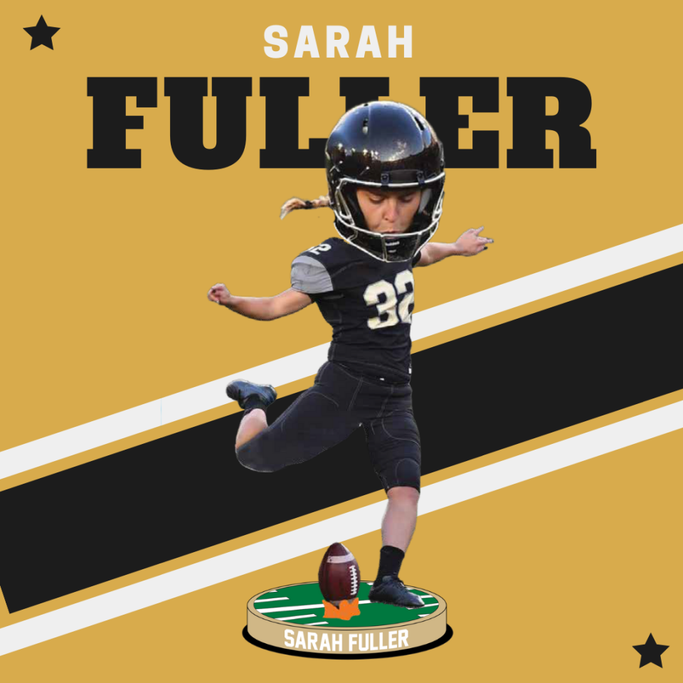 The National Bobblehead Hall of Fame and Museum released a bobblehead of former Vanderbilt kicker Sarah Fuller in honor of Women's History Month.