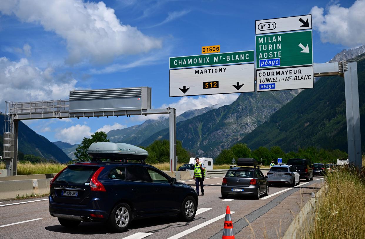 (Image d’illustration) Éboulement en Savoie : Au tunnel du Mont-Blanc, vers un report des travaux après la demande de l’Italie ?