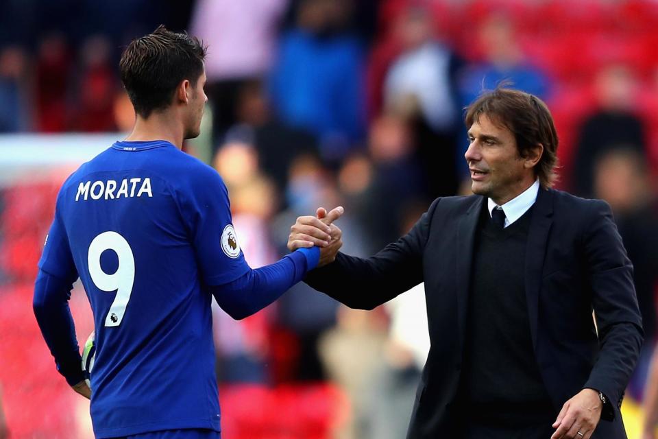 Chelsea boss Antonio Conte avoids questions over Alvaro Morata’s World Cup spot after striker is left out of Spain squad