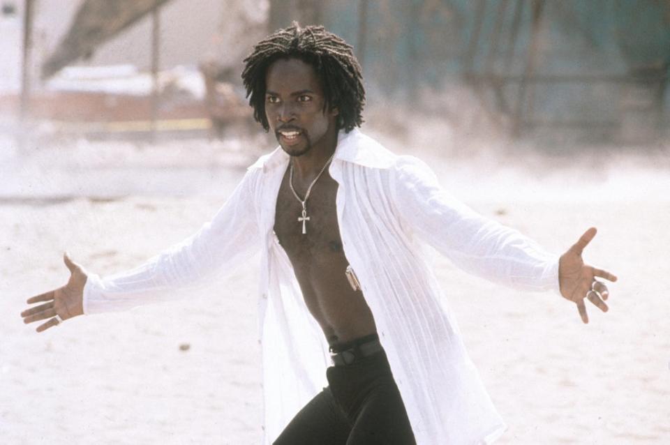 Harold Perrineau as Mercutio in the 1996 film adaptation of ‘Romeo and Juliet’ (Merrick Morton/20th Century Fox/Kobal/Shutterstock)