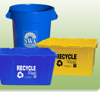 Solid Waste Authority supplies recycling bins for plastic and paper for free to county residents. In 2022, it achieved an 80% recycling rate, the highest rate of any of the 67 counties in Florida.