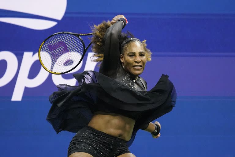 Toda la potencia de Serena Williams frente a la montenegrina Danka Kovinic