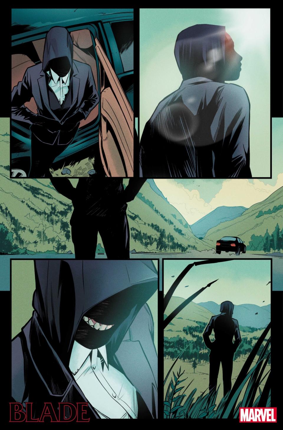 Blade #3 interior pages