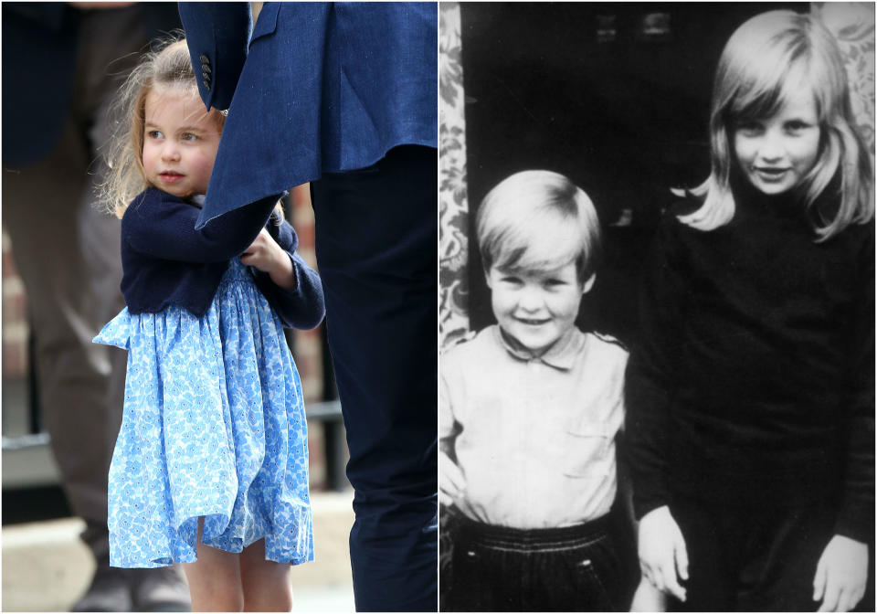 Princesa Charlotte & Princesa Diana