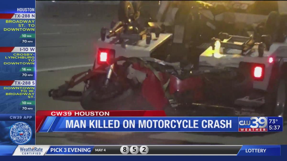 Man killed on motorcycle crash | CW39 Houston – Yahoo! Voices