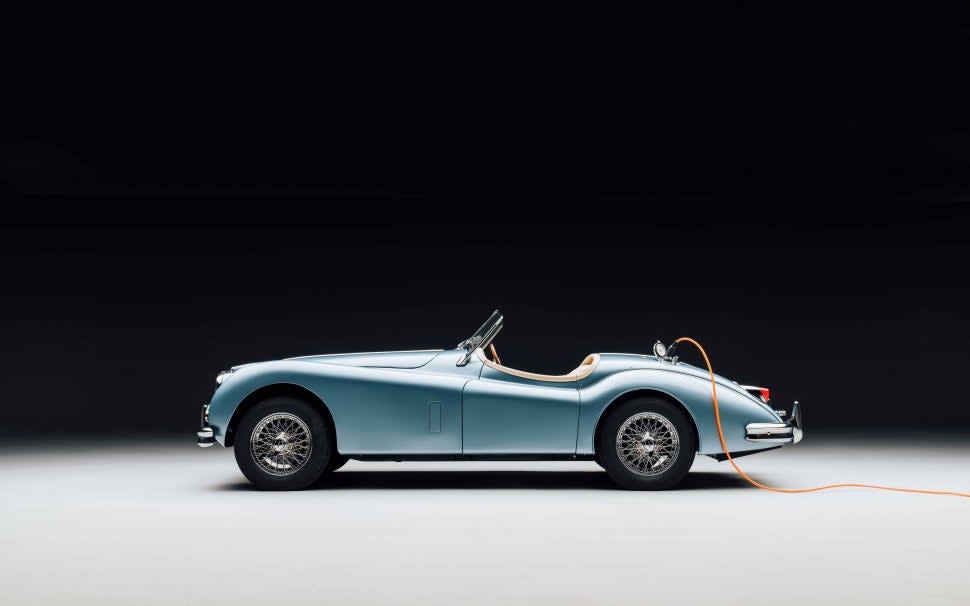 Electric Jaguar XK140 by Lunaz