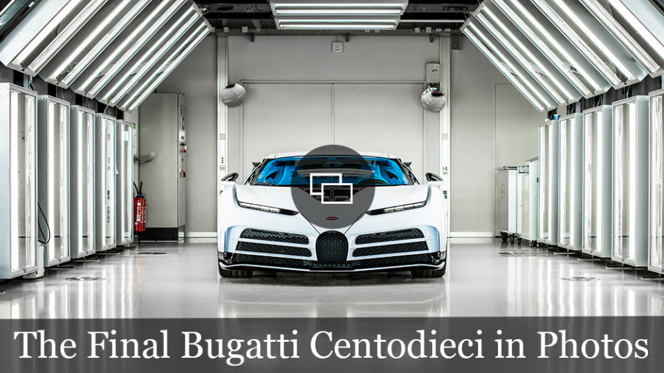 The Final Bugatti Centodieci Hypercar in Photos