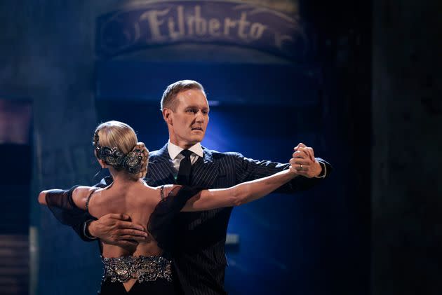 Dan Walker and his Strictly partner Nadiya Bychkova (Photo: BBC/Guy Levy)