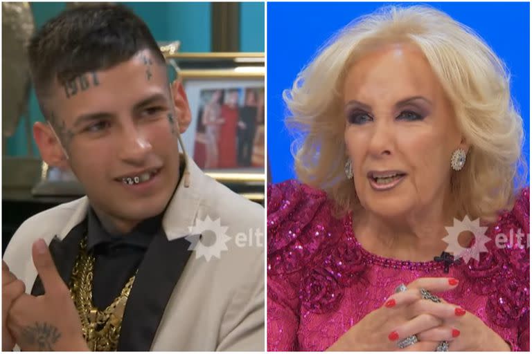 El músico estuvo en La noche de Mirtha, evidenció su malestar cuando preguntó sobre política y no recibió respuesta (Foto: Captura de video)