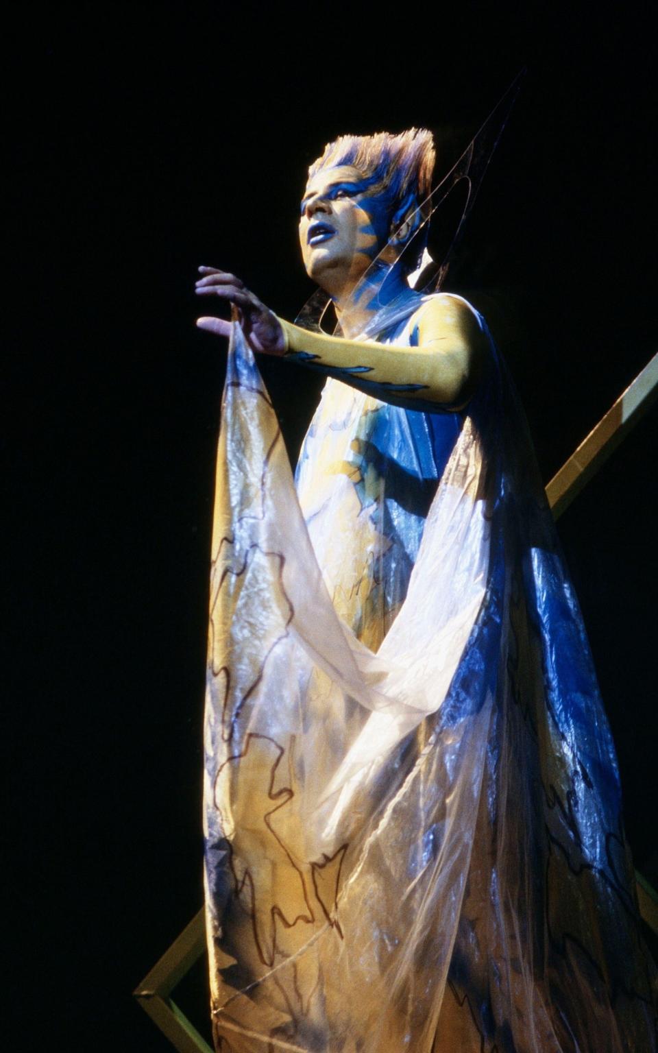 Bowman as Oberon in Britten's Midsummer Night's Dream at Covent Garden in 1986 - Donald Cooper/Alamy