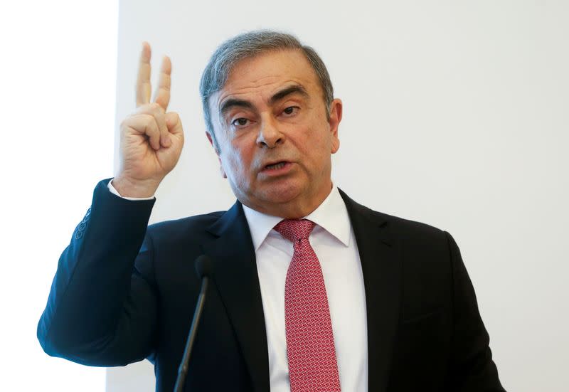 Former Nissan chairman Carlos Ghosn's news conference in Beirut