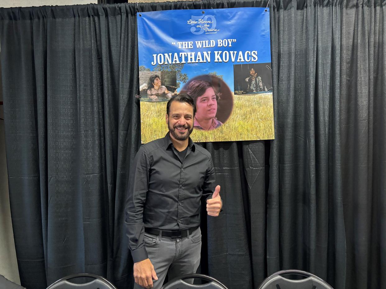 Jonathan Kovacs played a character known as "the wild boy" in "Little House on the Prairie."