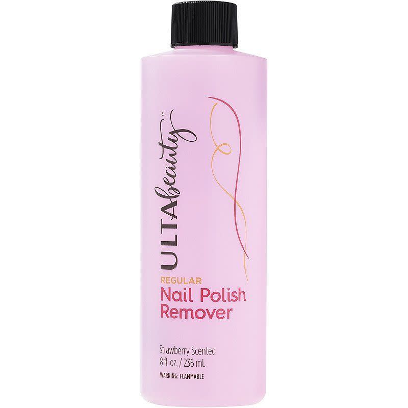 14) Strawberry Nail Polish Remover