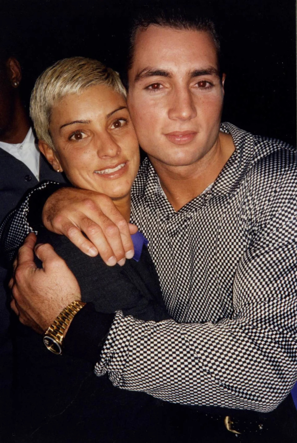 Ingrid Casares and Chris Paciello at Liquid, the South Beach nightclub, on Nov. 16, 1995. Casares and Madonna were lovers; Casares and Paciello were partners in Liquid. Paciello and his business partner have backup contracts on three of the Coconut Avenue townhouses.