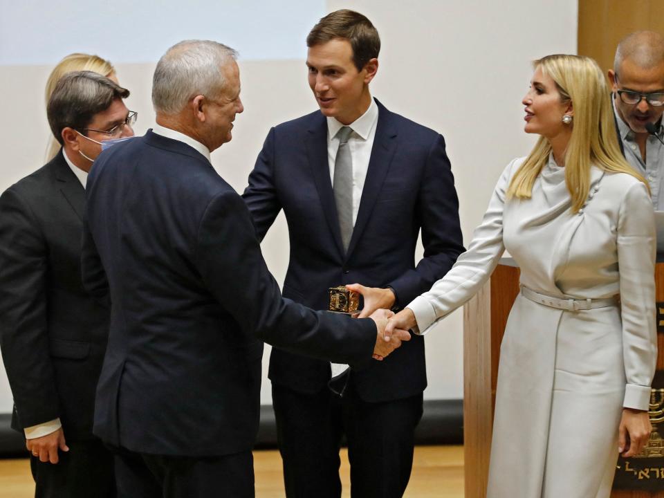 Ivanka Trump and Jared Kushner in Israel