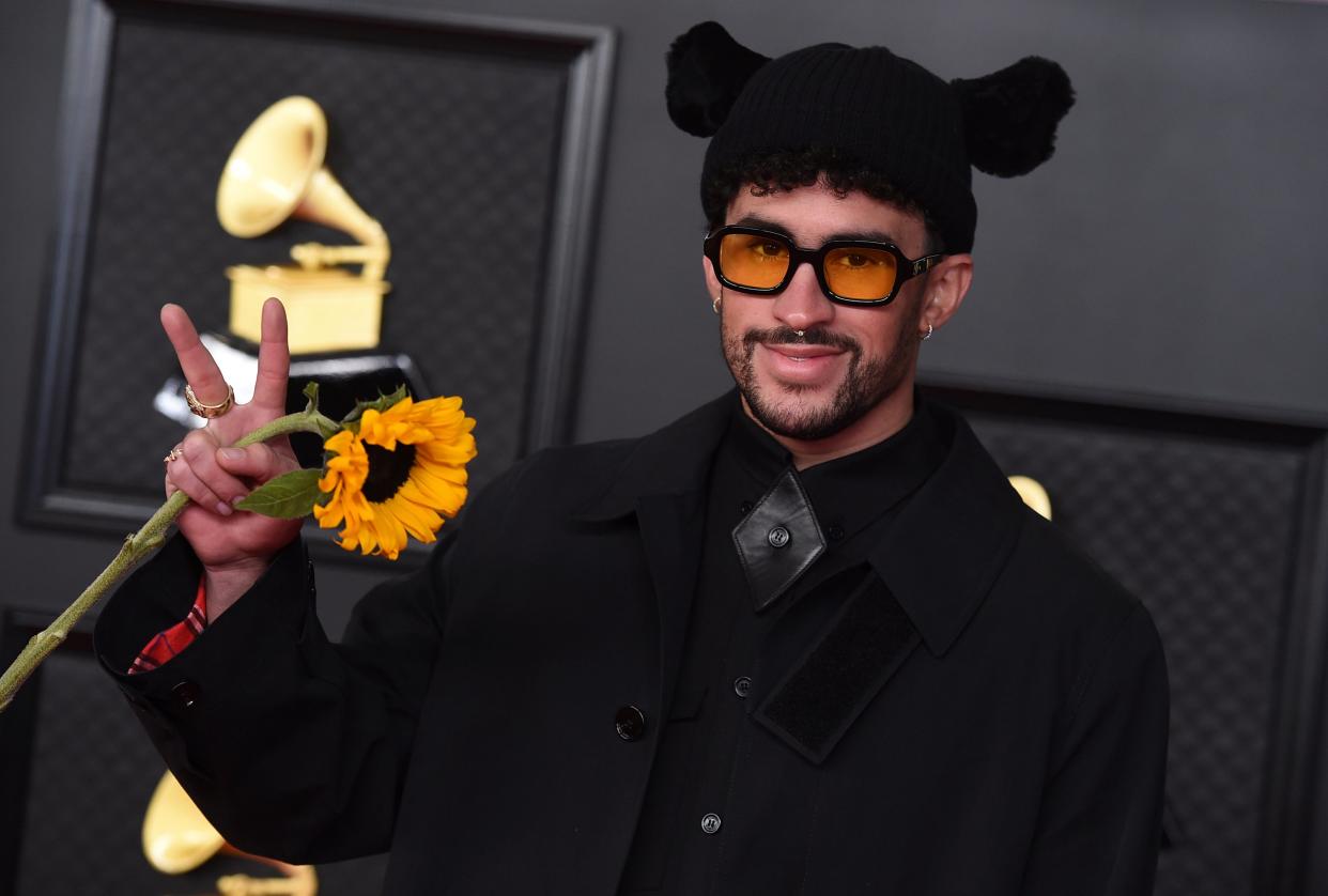 <p>Bad Bunny resultó triunfador en la categoría de Mejor Álbum Pop/Urbano Latino durante la entrega número 63 del Grammy. </p> (Jordan Strauss/Invision/AP)