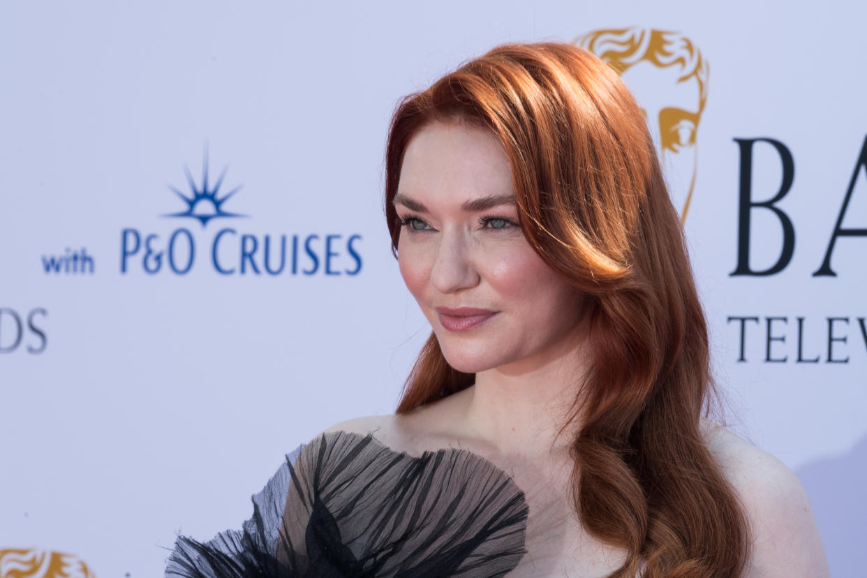 Eleanor Tomlinson attends the BAFTA Television Awards with P&O Cruises at the Royal Festival Hall in London, United Kingdom on May 12, 2024. (Photo credit should read Wiktor Szymanowicz/Future Publishing via Getty Images)