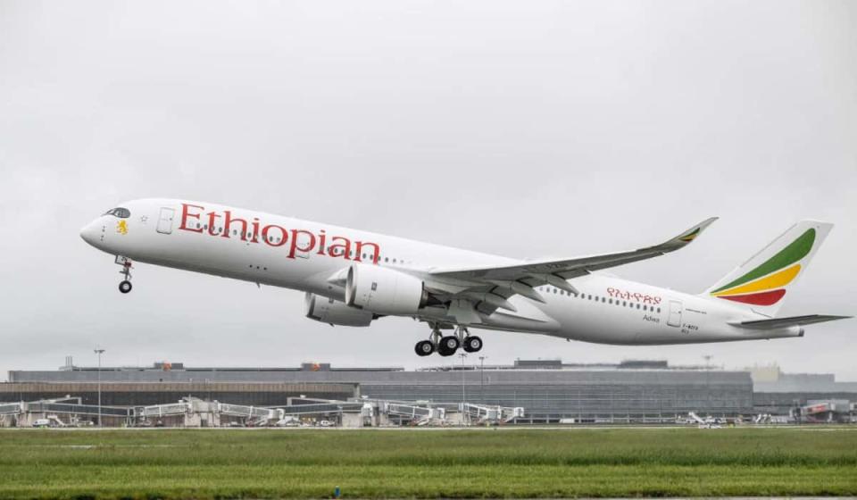 Ethiopian Airlines operará en Colombia el transporte de carga. Imagen tomada de X @flyethiopian