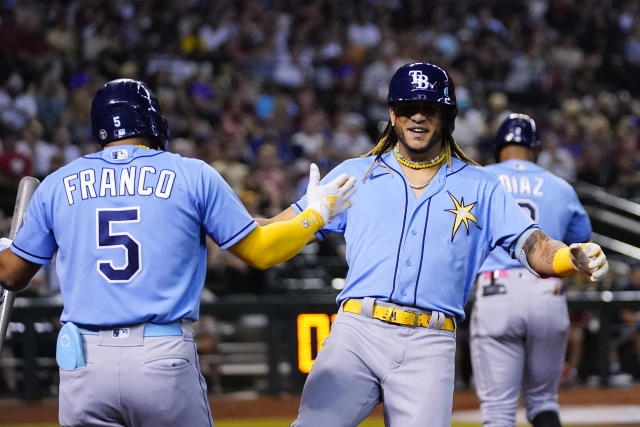 Carroll and Walker hit back-to-back homers to spark the Diamondbacks past  the Rays 8-4