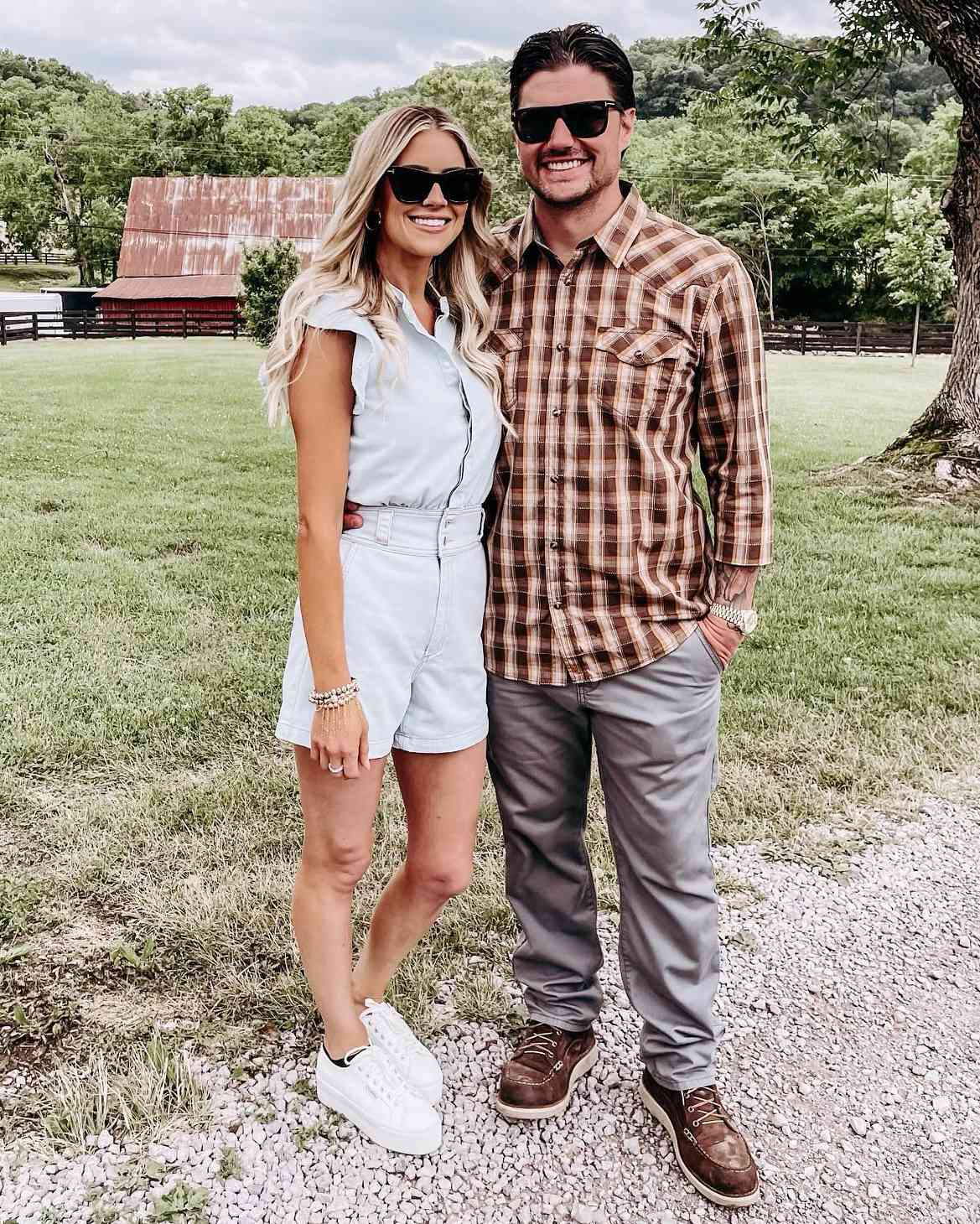 Christina Hall is in Tennessee with her 'other half' for a work trip. https://www.instagram.com/p/CeE89nrOTbN/.