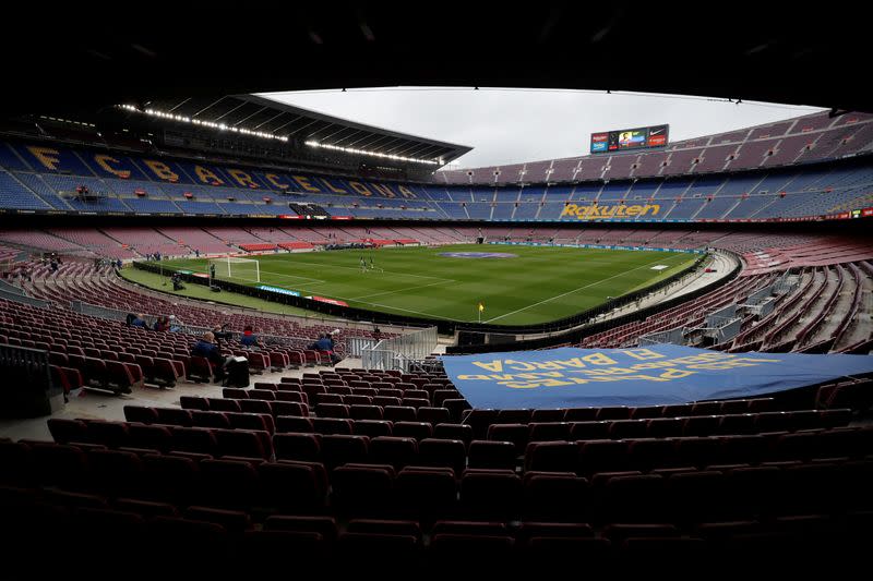 FILE PHOTO: Camp Nou, Barcelona