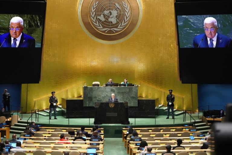 Nach dem Scheitern der Palästinenser mit ihrem Antrag auf Vollmitgliedschaft in der UNO können sie hoffen, zumindest erweiterte Rechte innerhalb ihres Beobachterstatus zu erhalten. Die Vollversammlung will über einen entsprechenden Antrag abstimmen. (Bryan R. Smith)