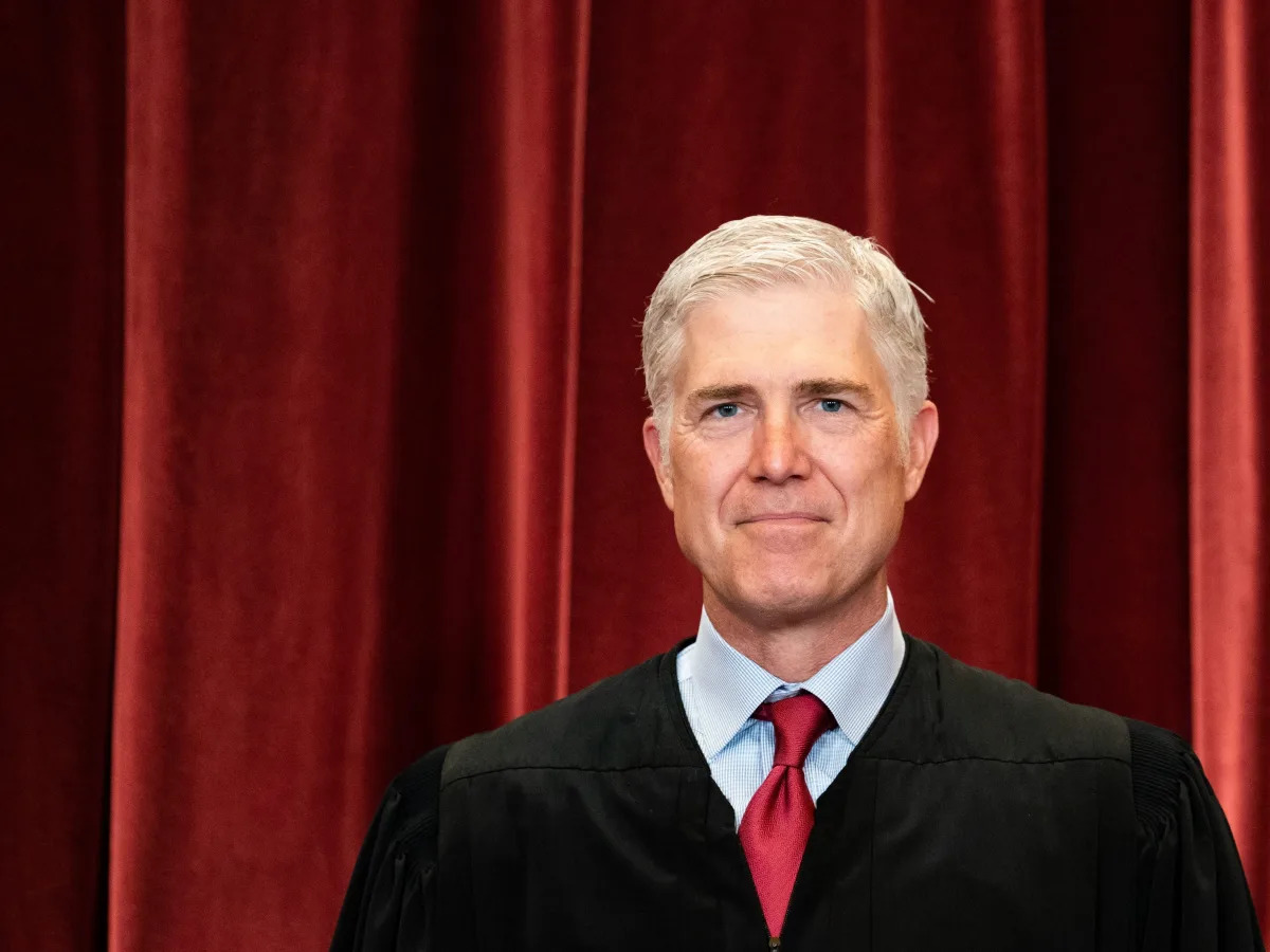 Neil Gorsuch reportedly defied a request from Chief Justice John Roberts to wear a mask out of respect for Sonia Sotomayor