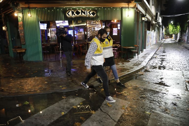 Controles en bares y restaurantes de Palermo de cara a las restricciones por la pandemia