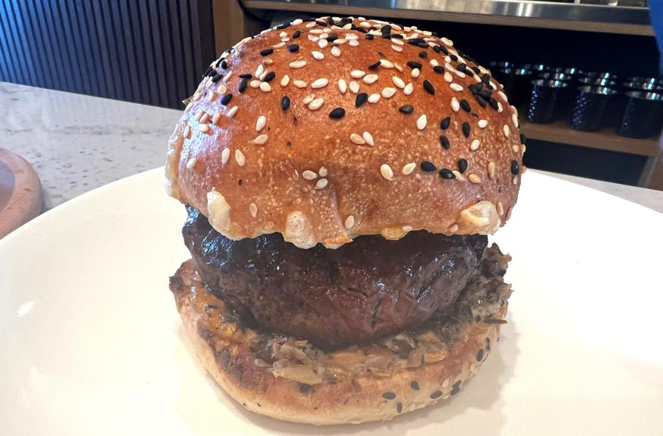 The Prime & Providence Black Label Burger is more like a steak sandwich than a burger.