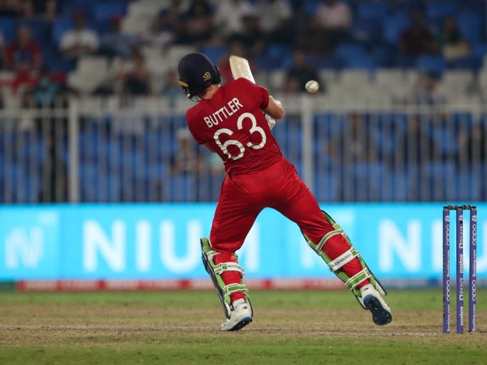 Jos Buttler in action for England (Aijaz Rahi/AP) (AP)