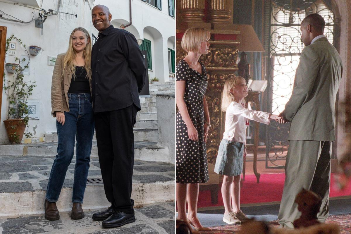 Dakota Fanning and Denzel Washington Reunite to Film Equalizer 3 18 Years  After Man on Fire