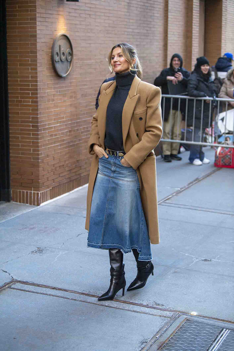 Gisele Bundchen in NYC on March 21, 2024.