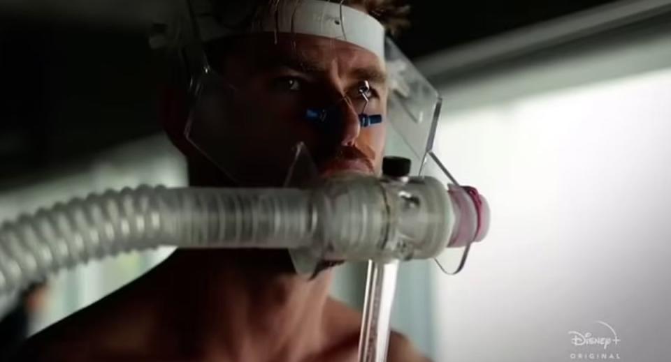 Hemsworth undergoing tests for Limitless (Disney+)