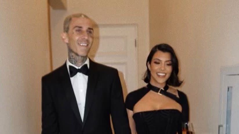 Kourtney Kardashian and Travis Barker's Sweetest Photos Together