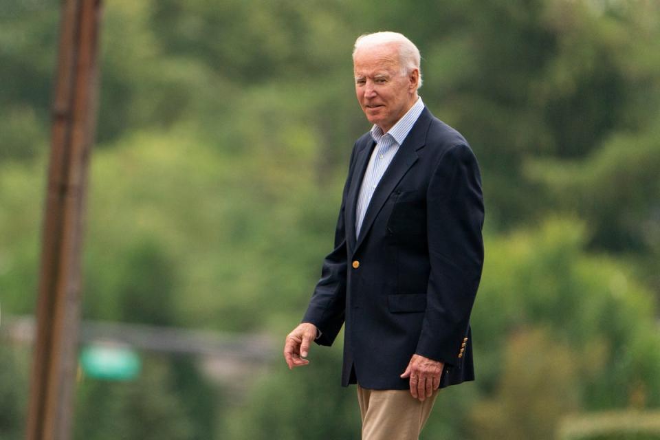A clear majority of Americans don’t want either Biden or Trump to run again in 2024 (Associated Press)