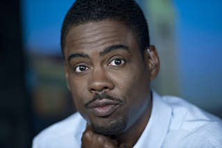 Chris Rock, during an on air interview at a studio in Newton, MA on July 28, 2012. (Photo by Rick Friedman/Corbis via Getty Images)