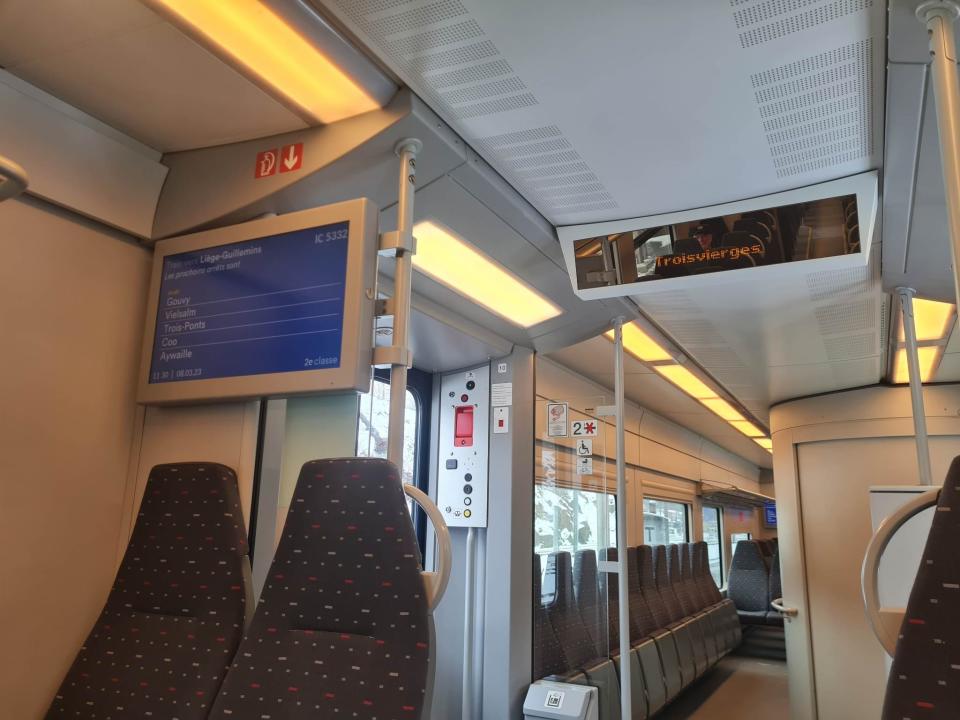 belgium train screen
