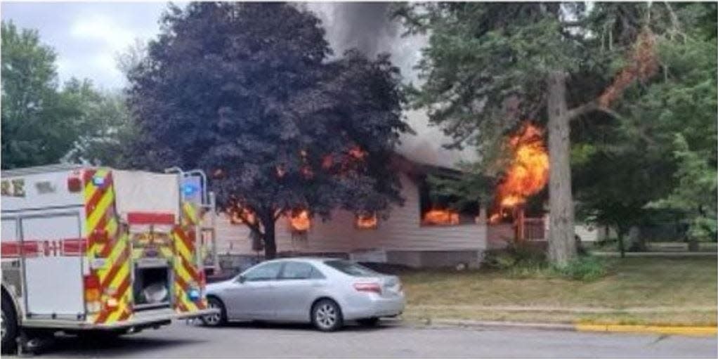 A fire on Sunday, August 14 on Garfield Avenue killed six family pets. The family was not home when the fire broke out. The cause of the fire is under investigation and is not suspicious, the Ames Fire Department said in a news release.