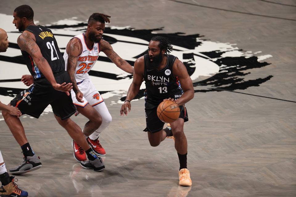 .James Harden 跳出球員選項成為自由球員。法新社