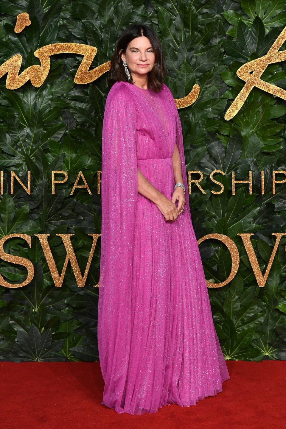 Natalie Massenet at the British Fashion Awards 2018 (Getty Images for BFC)