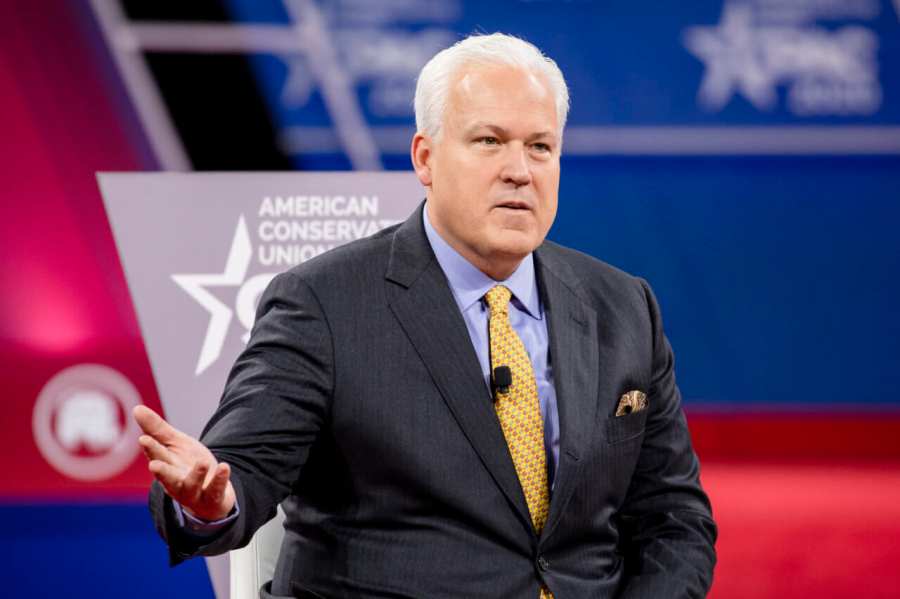 The Conservative Political Action Conference and its leaders, including Matt Schlapp (above), are listed in a racial discrimination and defamation lawsuit. (Photo by Samuel Corum/Getty Images)
