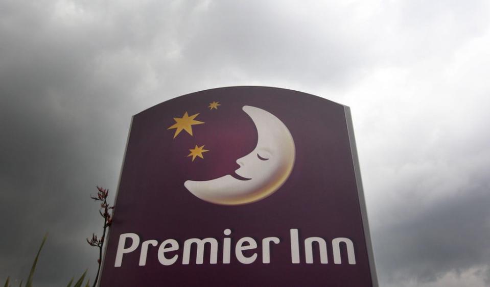 Premier Inn owner Whitbread has revealed a knock to demand over the festive season from the spread of the Omicron variant and cautioned over rising costs (PA) (PA Wire)