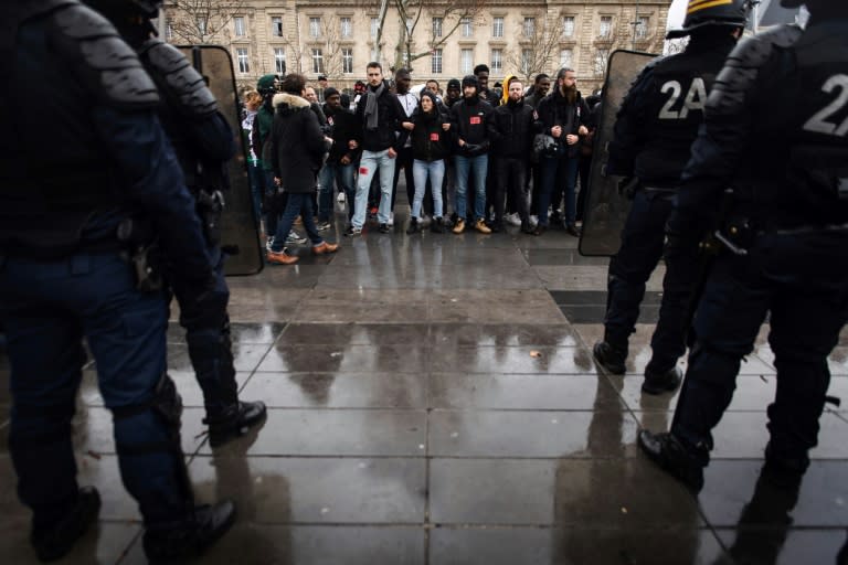 Seizing on momentum from "Yellow vest" protests, French students started demonstrating over education reforms, disrupting dozens of high schools every day from December 3